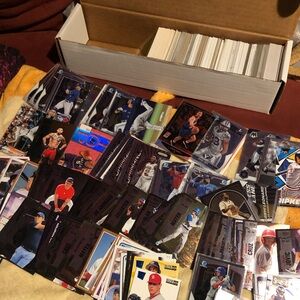 Mixed sport card box lot #3
